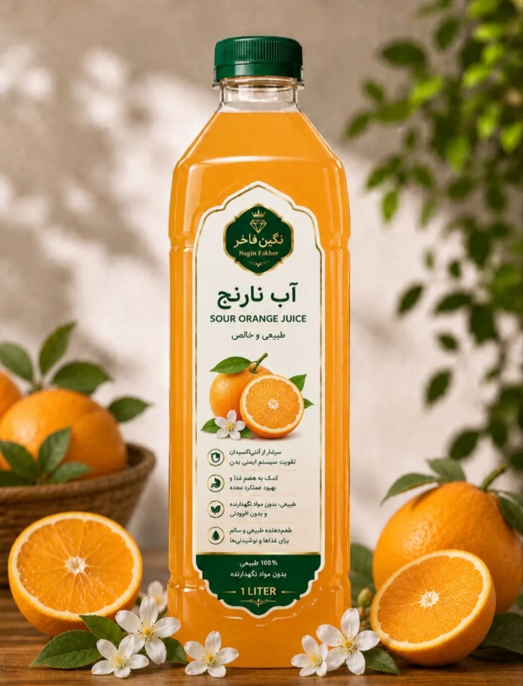 آب نارنج طبیعی
