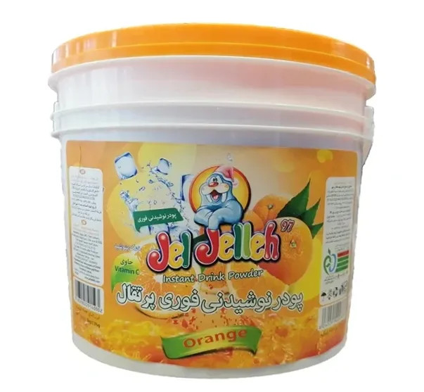 پودر شربت پرتقال سطلی